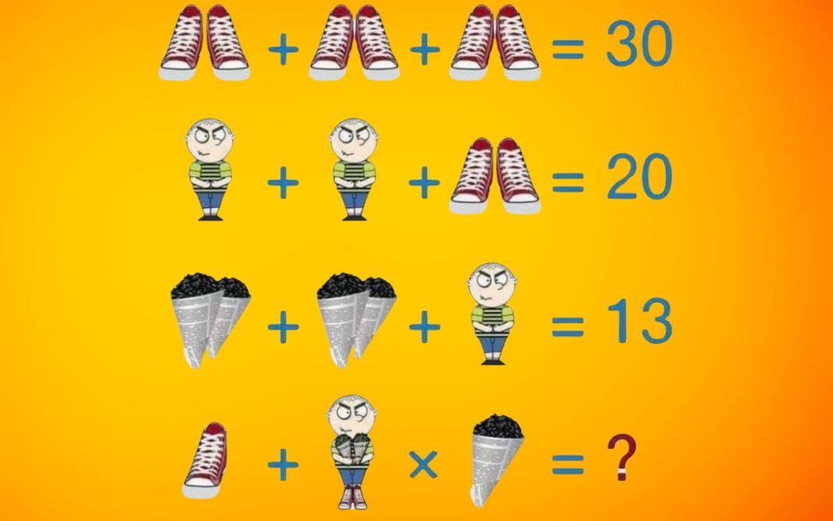 Enigme mathématique pouvez vous résoudre l équation en moins de 13