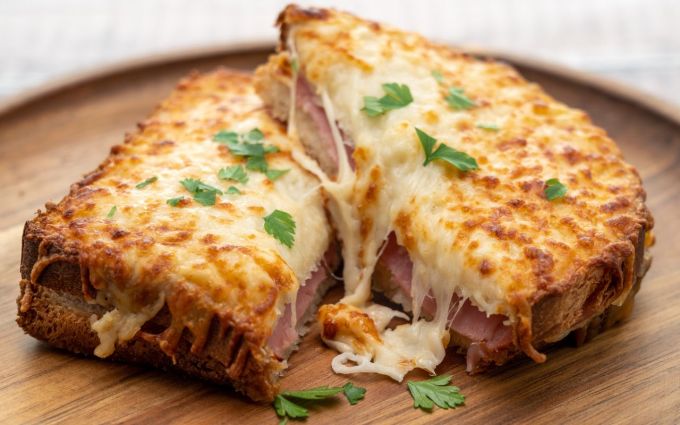 croque monsieur cyril. lignac