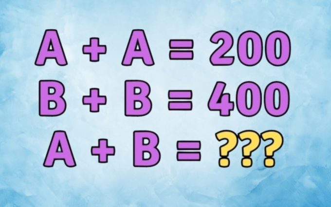 Casse tete mathematique défi du jour